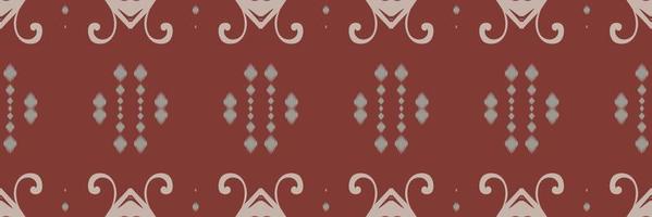 Ikat flower tribal color Geometric Traditional ethnic oriental design for the background. Folk embroidery, Indian, Scandinavian, Gypsy, Mexican, African rug, wallpaper. vector