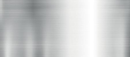 Silver texture, aluminum web background template - Vector