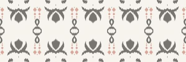 tela ikat batik textil patrón sin costuras diseño de vector digital para imprimir saree kurti borde de tela símbolos de pincel de borde muestras de algodón