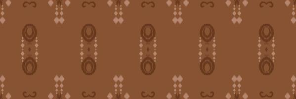 Ikat border tribal Aztec Seamless Pattern. Ethnic Geometric Ikkat Batik Digital vector textile Design for Prints Fabric saree Mughal brush symbol Swaths texture Kurti Kurtis Kurtas
