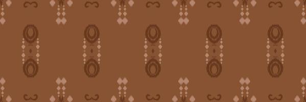 Ikat border tribal Aztec Seamless Pattern. Ethnic Geometric Ikkat Batik Digital vector textile Design for Prints Fabric saree Mughal brush symbol Swaths texture Kurti Kurtis Kurtas