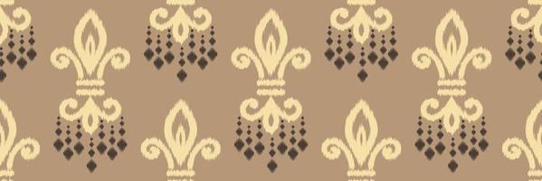 Ikat Damask Scandinavian embroidery, ikat seamless pattern tribal Africa, Motif Vector Digital textile Asian Design ancient art for Prints Fabric saree Mughal Swaths texture Kurti Kurtis Kurtas