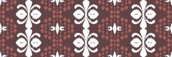Batik Textile Ikkat or ikat background seamless pattern digital vector design for Print saree Kurti Borneo Fabric border brush symbols swatches designer