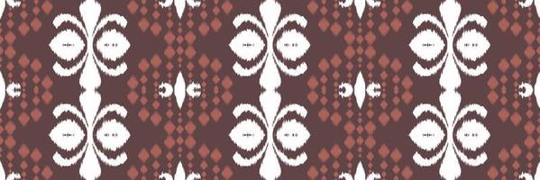 batik textil ikkat o ikat fondo de patrones sin fisuras diseño vectorial digital para imprimir saree kurti borneo borde de tela símbolos de pincel diseñador de muestras vector