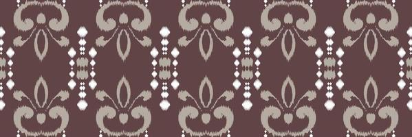 Ikat stripe batik textile seamless pattern digital vector design for Print saree Kurti Borneo Fabric border brush symbols swatches designer