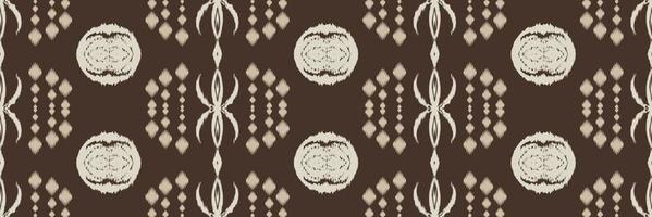 Batik Textile Motif ikat chevron seamless pattern digital vector design for Print saree Kurti Borneo Fabric border brush symbols swatches designer