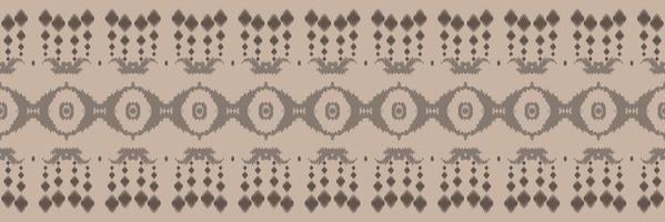 Ikat floral tribal Africa Seamless Pattern. Ethnic Geometric Ikkat Batik Digital vector textile Design for Prints Fabric saree Mughal brush symbol Swaths texture Kurti Kurtis Kurtas
