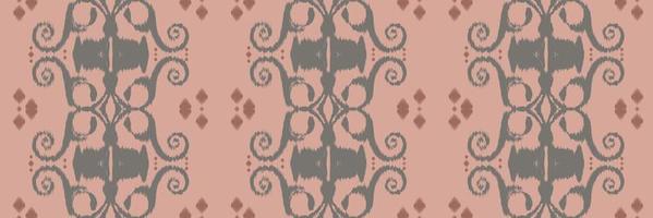 batik textil étnico ikat diseño de patrones sin fisuras diseño vectorial digital para imprimir sari kurti borde de tela símbolos de pincel muestras de algodón vector