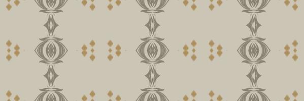 Batik Textile Ethnic ikat vector seamless pattern digital vector design for Print saree Kurti Borneo Fabric border brush symbols swatches designer