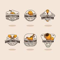 Construction Logo Collection vector