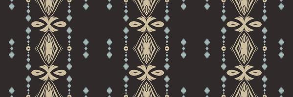 Batik Textile Ethnic ikat vector seamless pattern digital vector design for Print saree Kurti Borneo Fabric border brush symbols swatches party wear