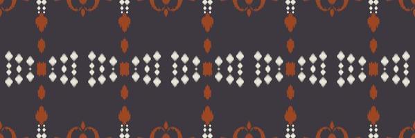 Motif ikat stripe batik textile seamless pattern digital vector design for Print saree Kurti Borneo Fabric border brush symbols swatches designer