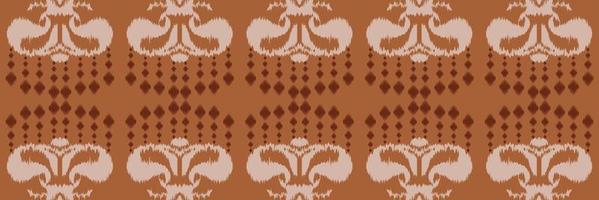 Ikat seamless tribal Aztec Geometric Traditional ethnic oriental design for the background. Folk embroidery, Indian, Scandinavian, Gypsy, Mexican, African rug, wallpaper. vector