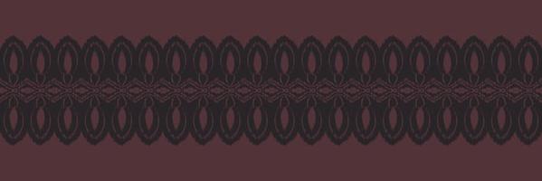 Batik Textile Ikkat or ikat damask seamless pattern digital vector design for Print saree Kurti Borneo Fabric border brush symbols swatches cotton