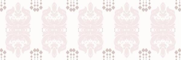 Batik Textile ikat damask seamless pattern digital vector design for Print saree Kurti Borneo Fabric border brush symbols swatches designer