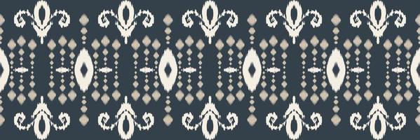 Batik Textile Ethnic ikat design seamless pattern digital vector design for Print saree Kurti Borneo Fabric border brush symbols swatches designer