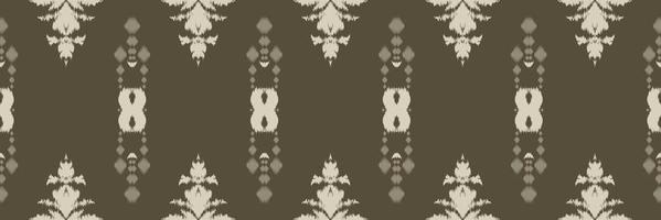 Motif ikat chevron batik textile seamless pattern digital vector design for Print saree Kurti Borneo Fabric border brush symbols swatches cotton