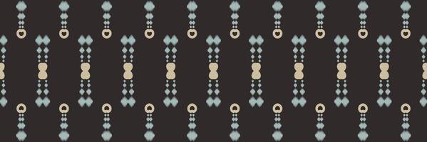Ikat stripes tribal chevron Seamless Pattern. Ethnic Geometric Ikkat Batik Digital vector textile Design for Prints Fabric saree Mughal brush symbol Swaths texture Kurti Kurtis Kurtas