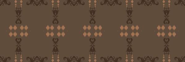 Ikat fabric tribal chevron Geometric Traditional ethnic oriental design for the background. Folk embroidery, Indian, Scandinavian, Gypsy, Mexican, African rug, wallpaper. vector