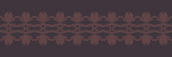Ikat fabric tribal cross Seamless Pattern. Ethnic Geometric Ikkat Batik Digital vector textile Design for Prints Fabric saree Mughal brush symbol Swaths texture Kurti Kurtis Kurtas