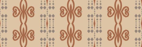 batik textil ikkat o ikat diseños de patrones sin fisuras diseño vectorial digital para imprimir saree kurti borneo borde de tela símbolos de pincel muestras ropa de fiesta vector