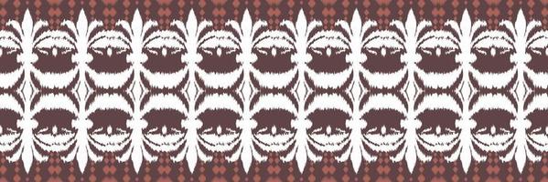 Ikat floral tribal background Seamless Pattern. Ethnic Geometric Ikkat Batik Digital vector textile Design for Prints Fabric saree Mughal brush symbol Swaths texture Kurti Kurtis Kurtas