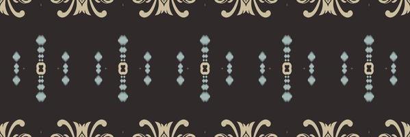 Ikat pattern tribal art Geometric Traditional ethnic oriental design for the background. Folk embroidery, Indian, Scandinavian, Gypsy, Mexican, African rug, wallpaper. vector