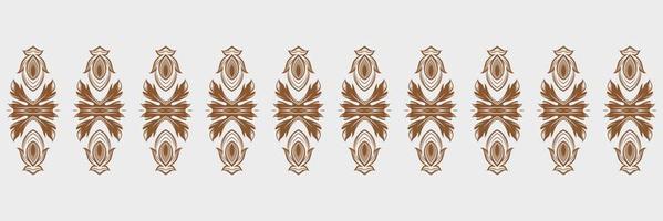 Batik Textile ikat chevron seamless pattern digital vector design for Print saree Kurti Borneo Fabric border brush symbols swatches cotton