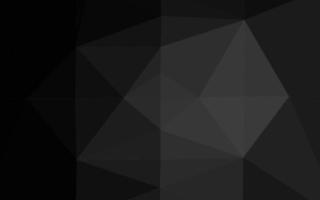 Dark Silver, Gray vector shining triangular pattern.