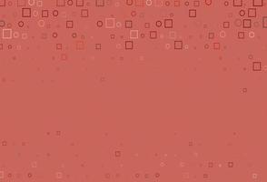 Light Red vector layout with circle spots, cubes.