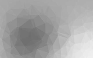 Light Silver, Gray vector polygon abstract layout.