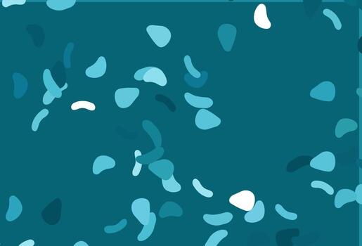 textura de vector azul claro con formas aleatorias.