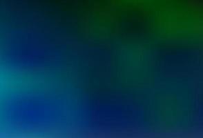 Dark Blue, Green vector blurred and colored background.