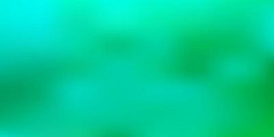 Light green vector gradient blur pattern.