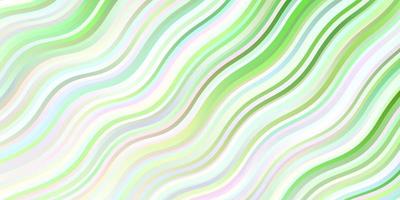 Light Green vector background with wry lines.