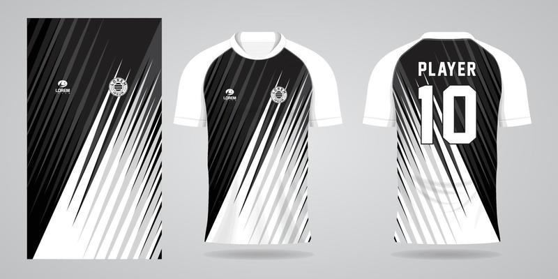 Black And White Jersey Vector Art, Icons, and Graphics for Free Download