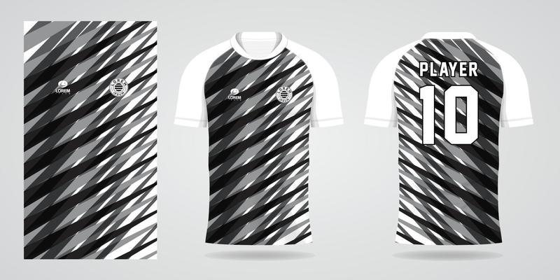 Black And White Jersey Vector Art, Icons, and Graphics for Free Download