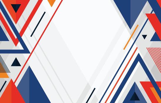 fondo colorido triangular abstracto moderno vector