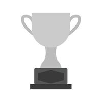 Awards Flat Greyscale Icon vector