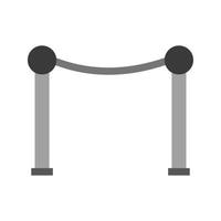 Limit Flat Greyscale Icon vector