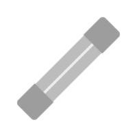 Fuse Flat Greyscale Icon vector