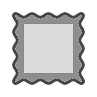 Frame I Flat Greyscale Icon vector