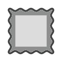 Frame I Flat Greyscale Icon vector