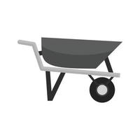 Loader Flat Greyscale Icon vector