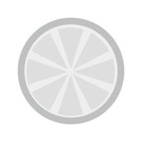 Orange Flat Greyscale Icon vector