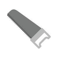 Saw II Flat Greyscale Icon vector