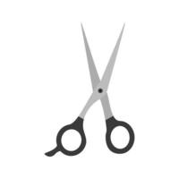 Scissors I Flat Greyscale Icon vector