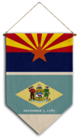 flagge beziehung land hängen stoff reise einwanderung beratung visum transparent arizona delaware png