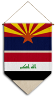 flagge beziehung land hängen stoff reise einwanderung beratung visum transparent arizona irak png