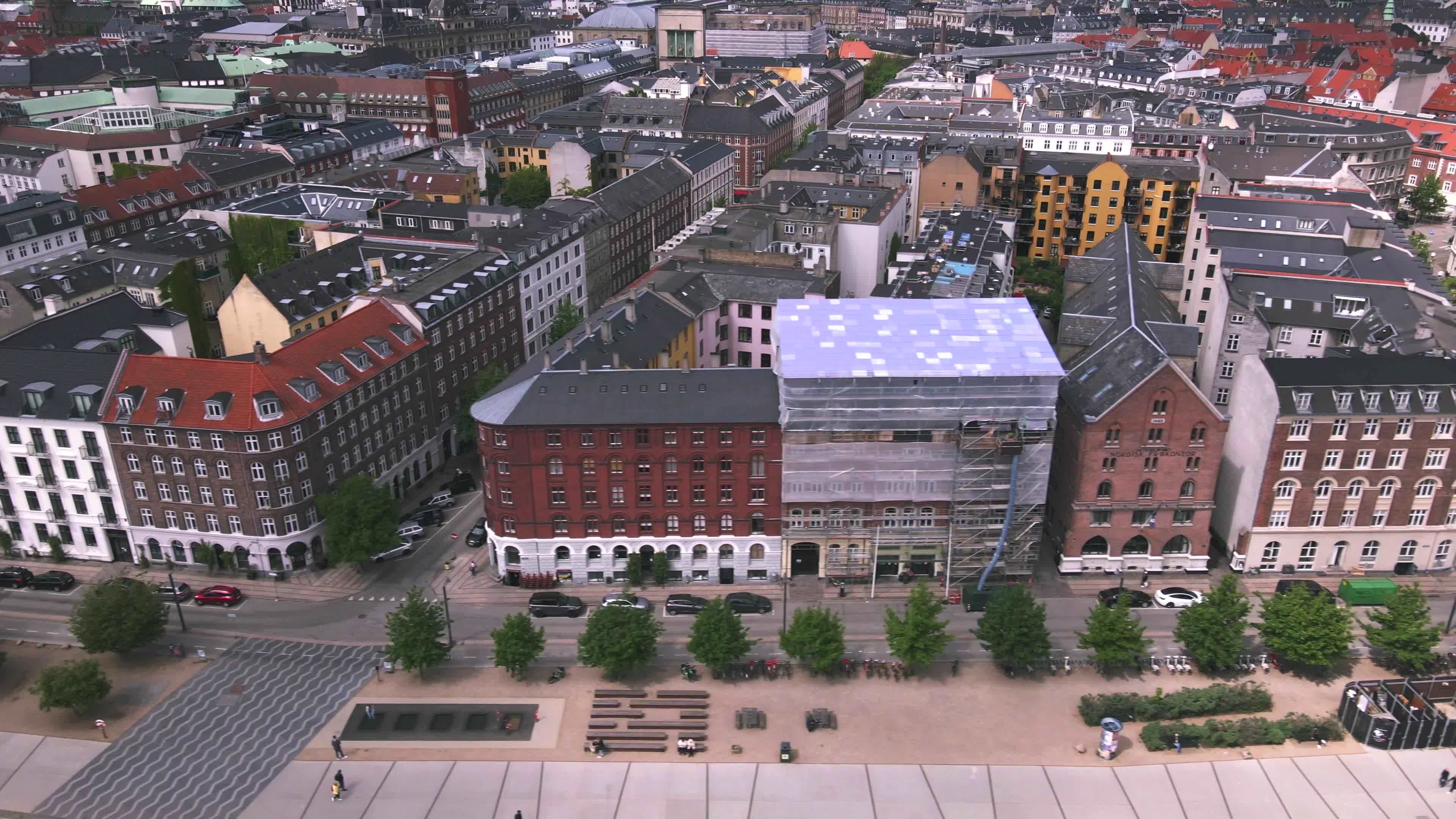 Copenhagen, Denmark by Drone 15674277 Stock at Vecteezy